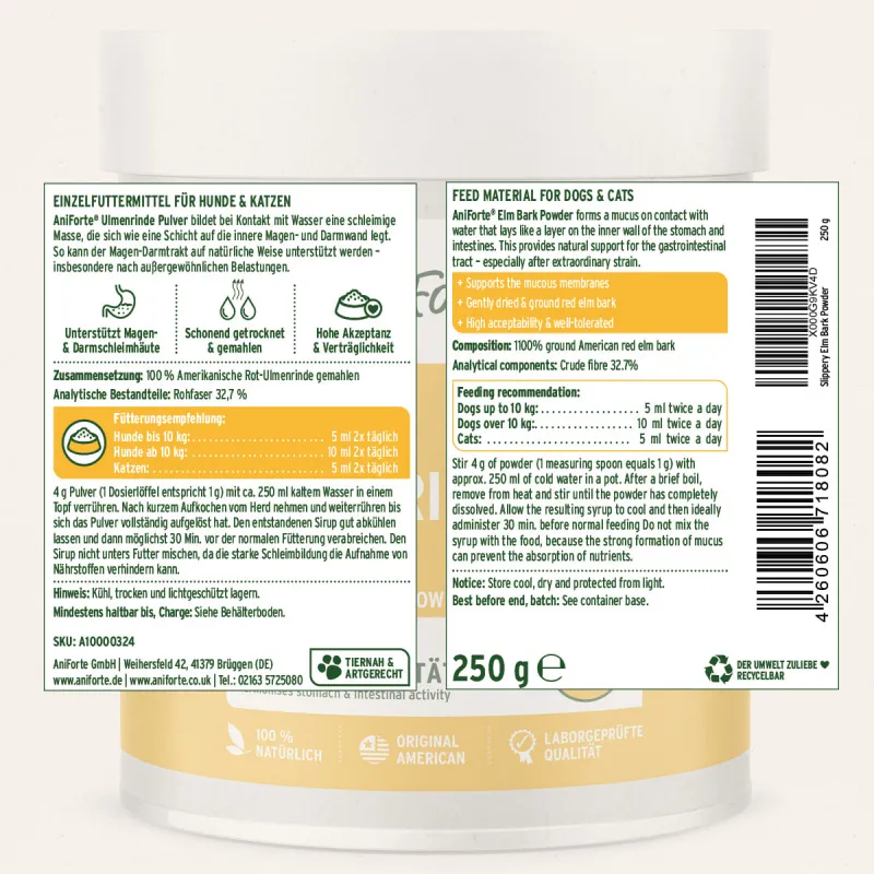 AniForte Ulmenrinde Pulver 250 g